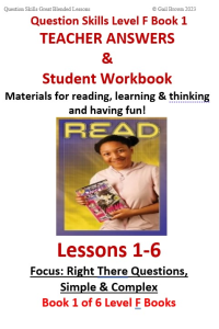 Question Skills F Bk1|Book 1 of 6 books that teach Grade 6 students question-answering